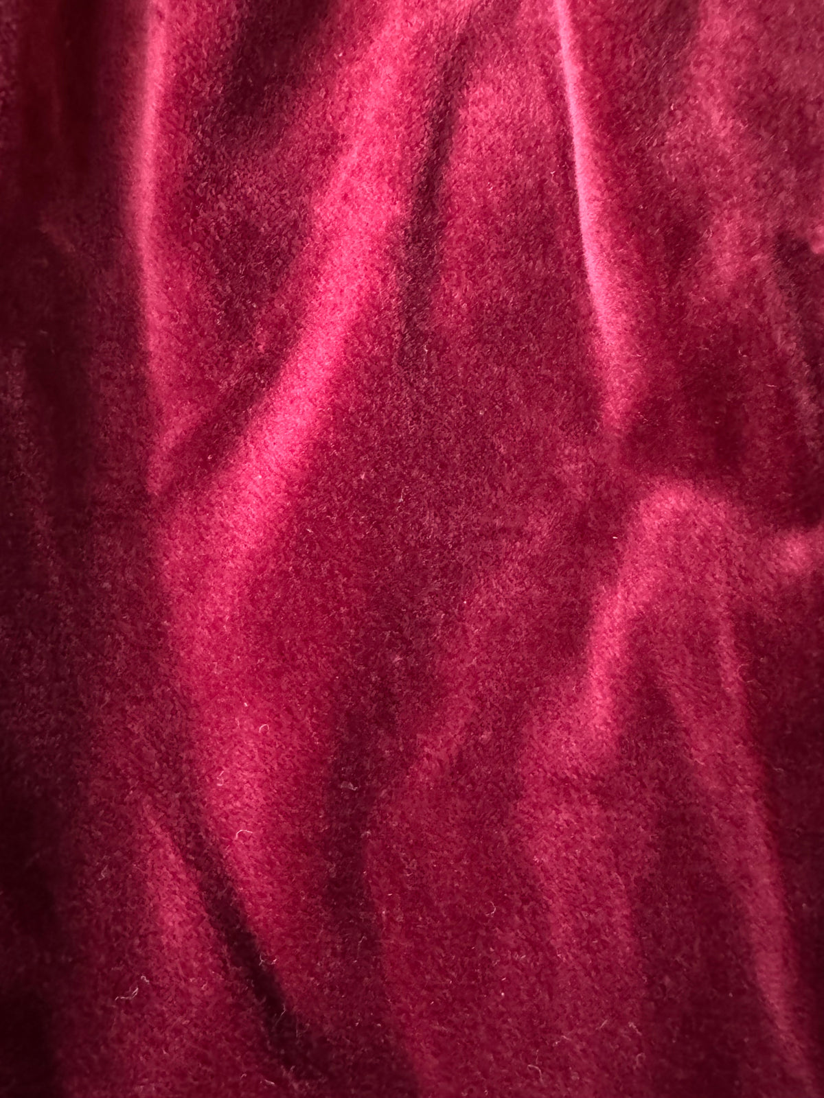 Rosemoor Dress |  Winterberry Red  Cotton Velvet