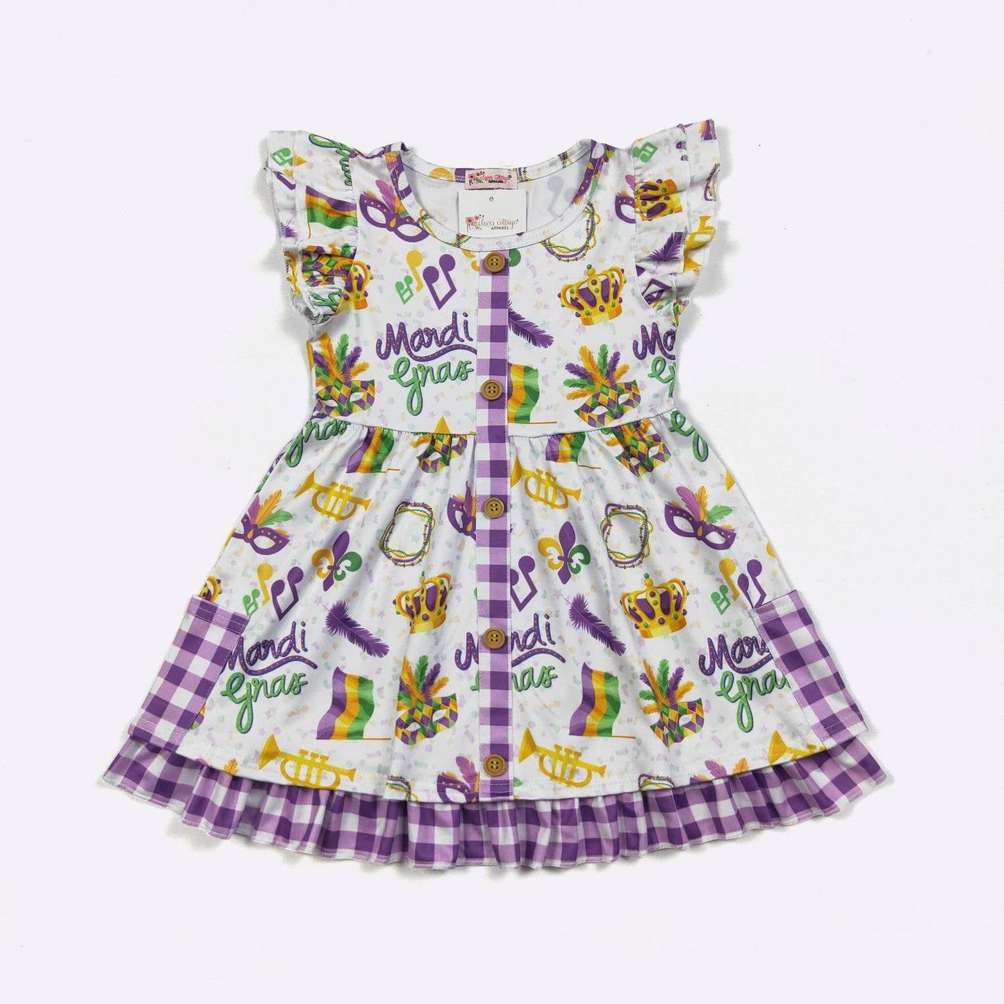 Mardi Gras Girls Dress