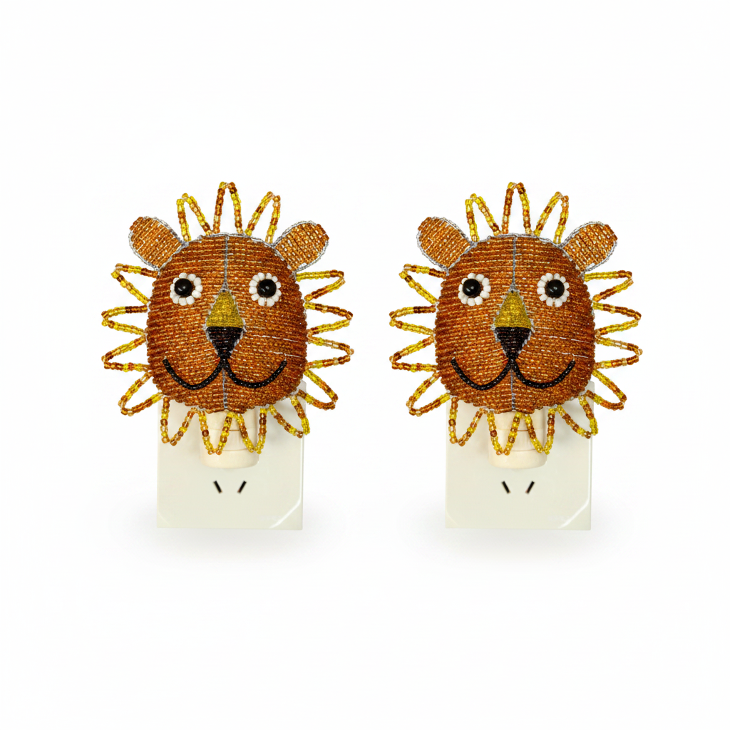 Night Light, Lion (Set of 2)