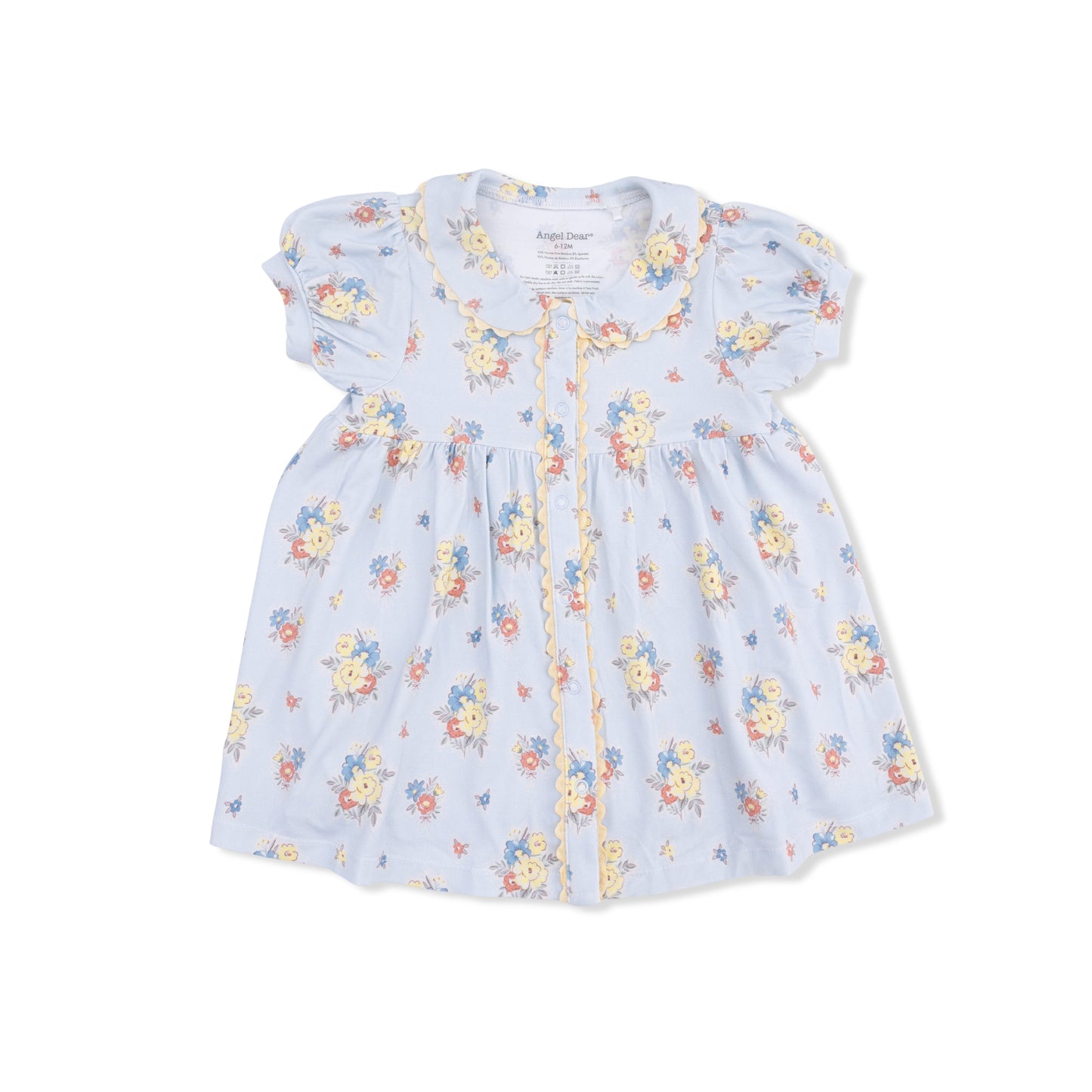 Country Stitch Floral - Betty Dress Puff Sleeve with Bloomer