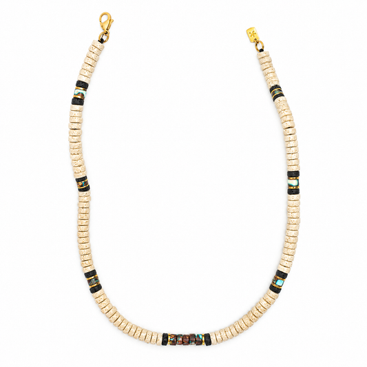 Vanguard Lava Bead Men's Necklace