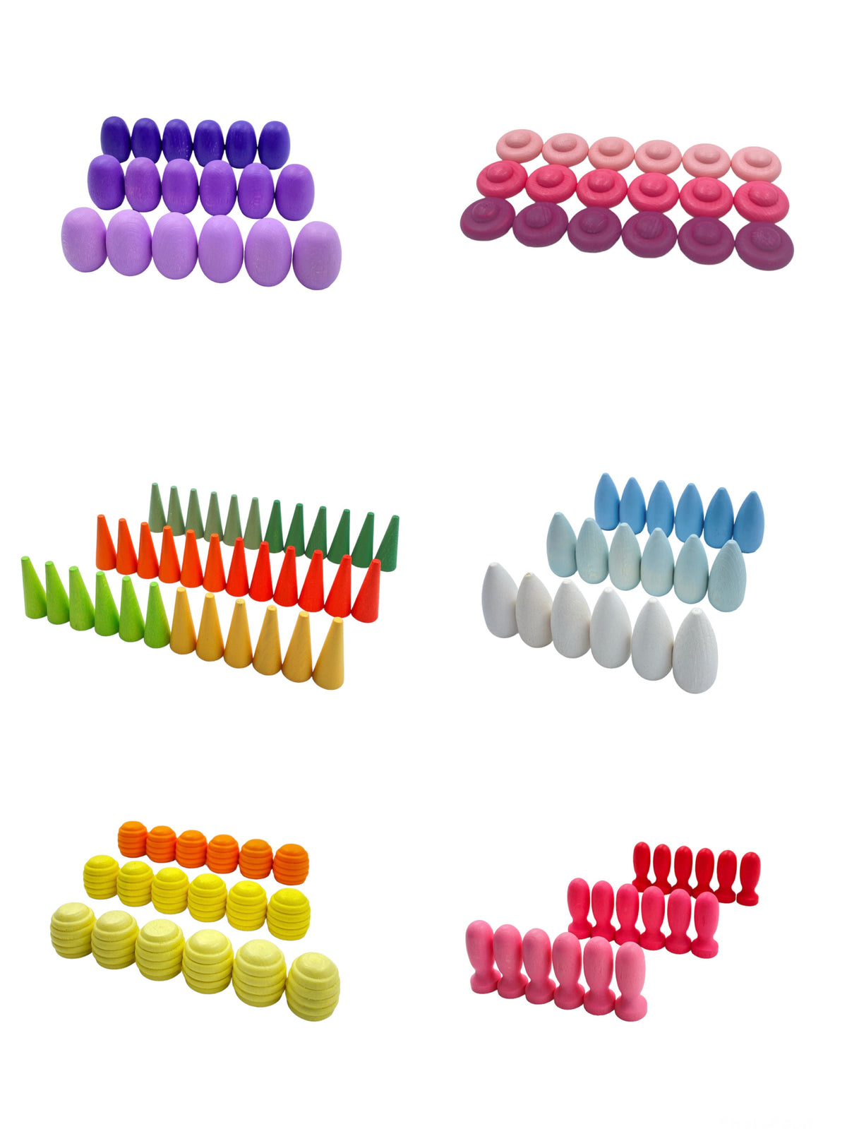 252-Piece Mandala Loose Parts Set
