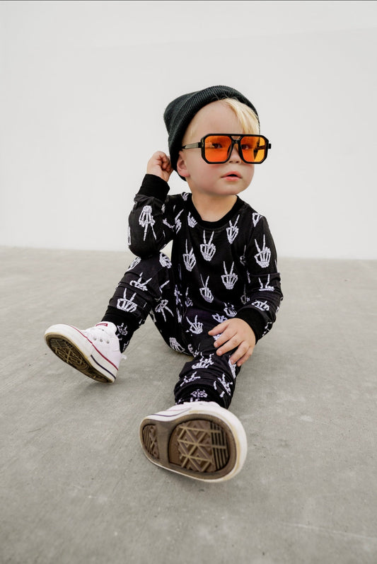 ✌🏻 skelly | bamboo pajamas