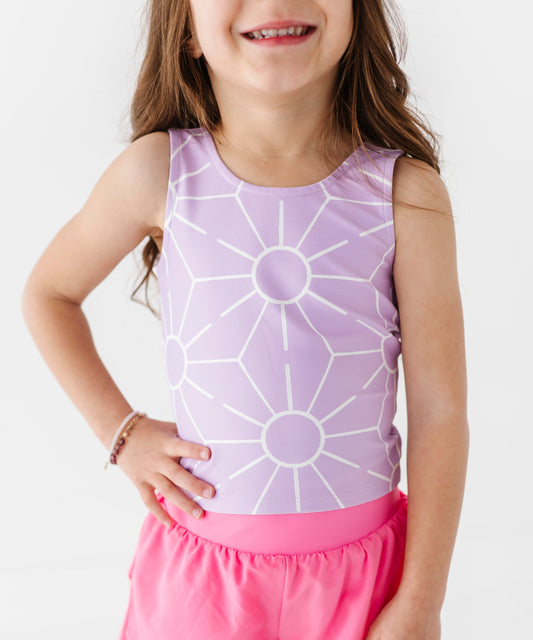 Violet Suns | Twisty Back Tank