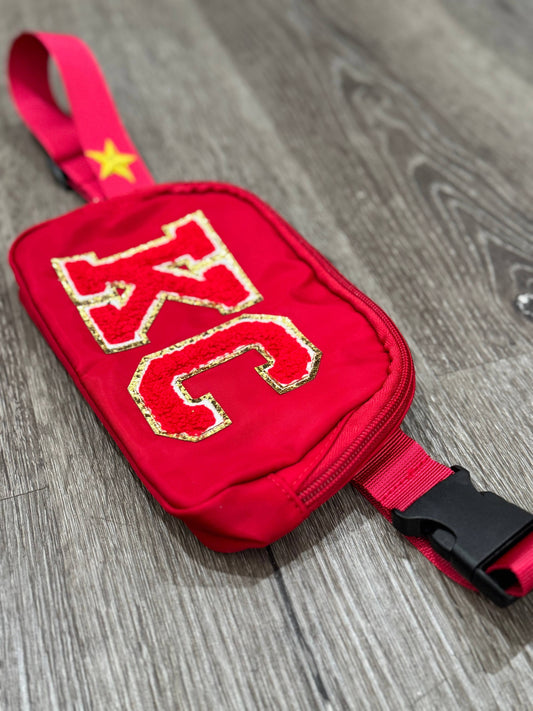 KC Chiefs Crossbody Belt Bag
