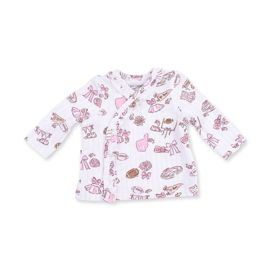 Football Cheer Nursery - Take Me Home Set with Convertible Pant