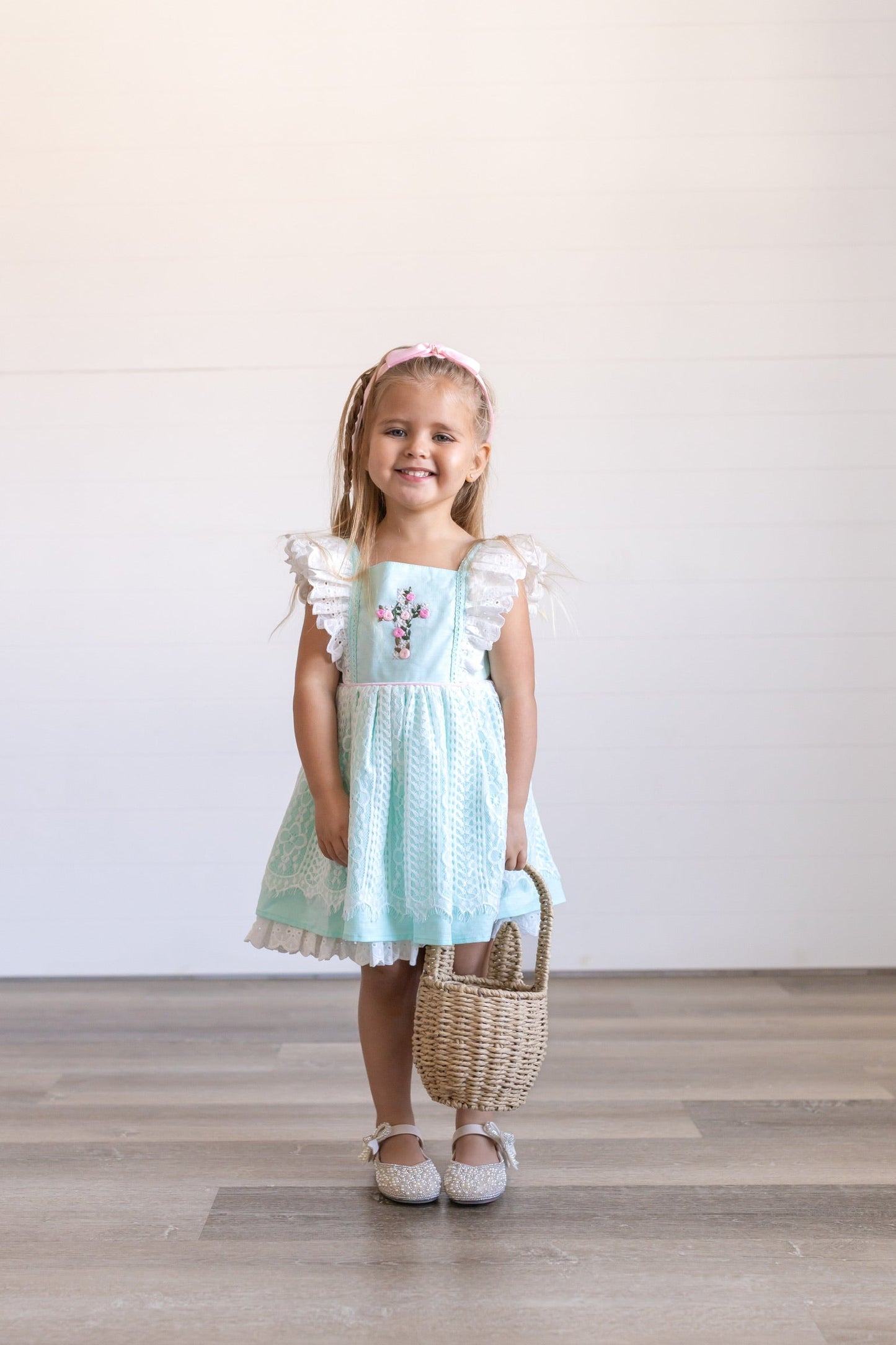 Vintage Cross Dress or Tunic Set ~ Mint