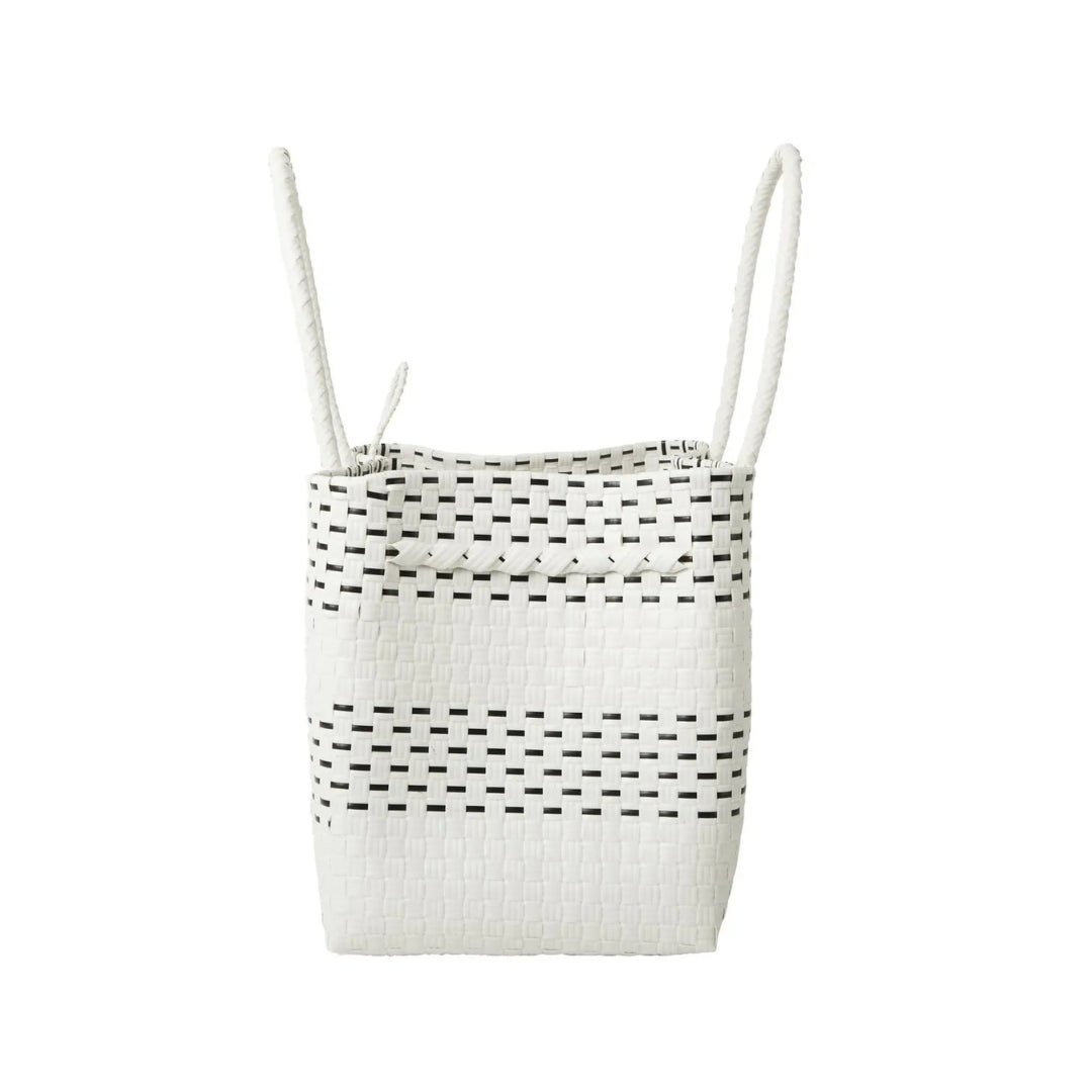 The Midi Piper Handwoven Tote · Recycled Plastic