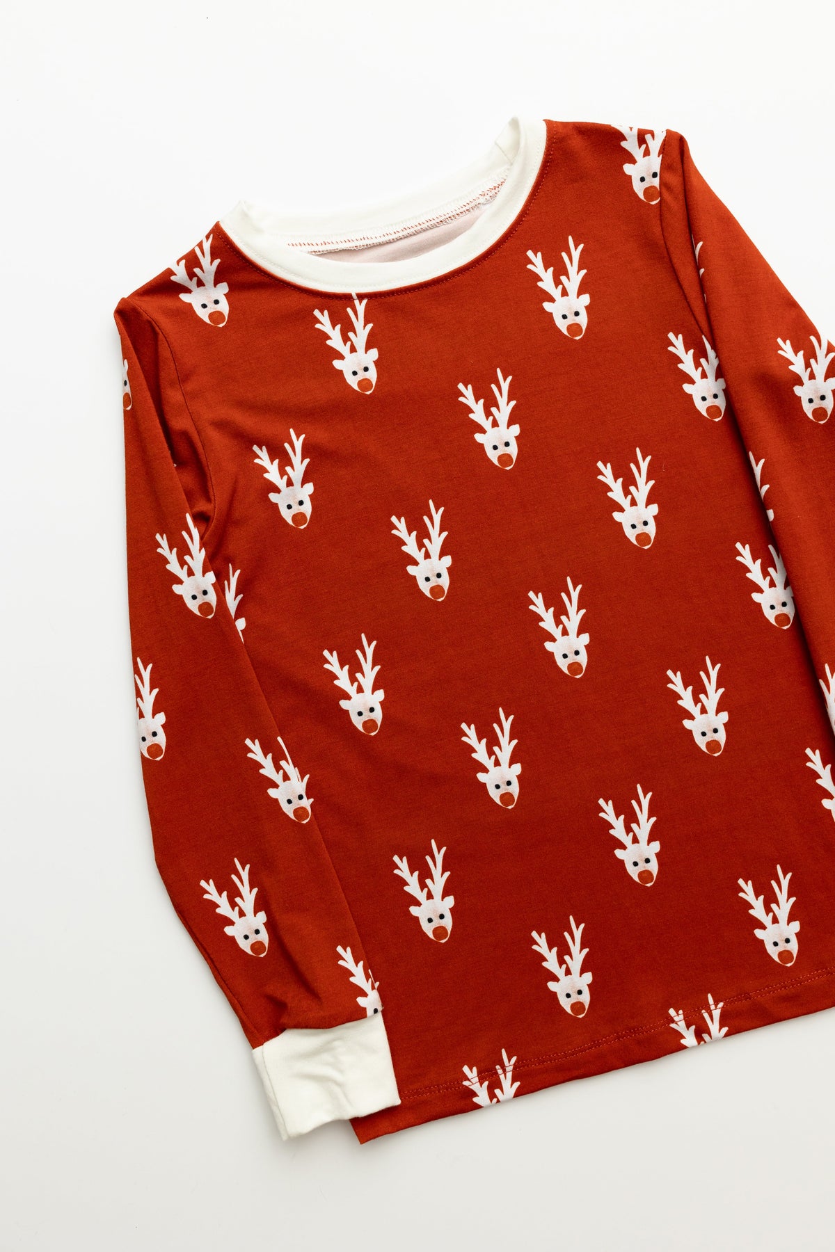 Reindeer Friends-AK Dreamers Bamboo ZIPPER one piece PJ’s