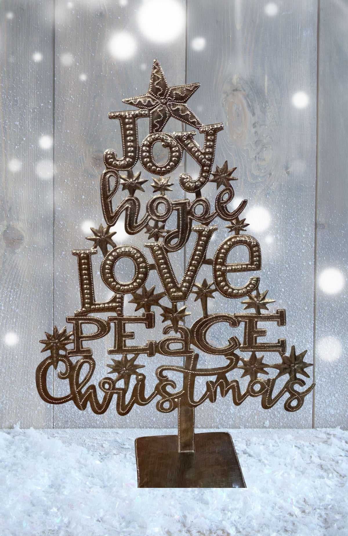 Inspirational Metal Tree