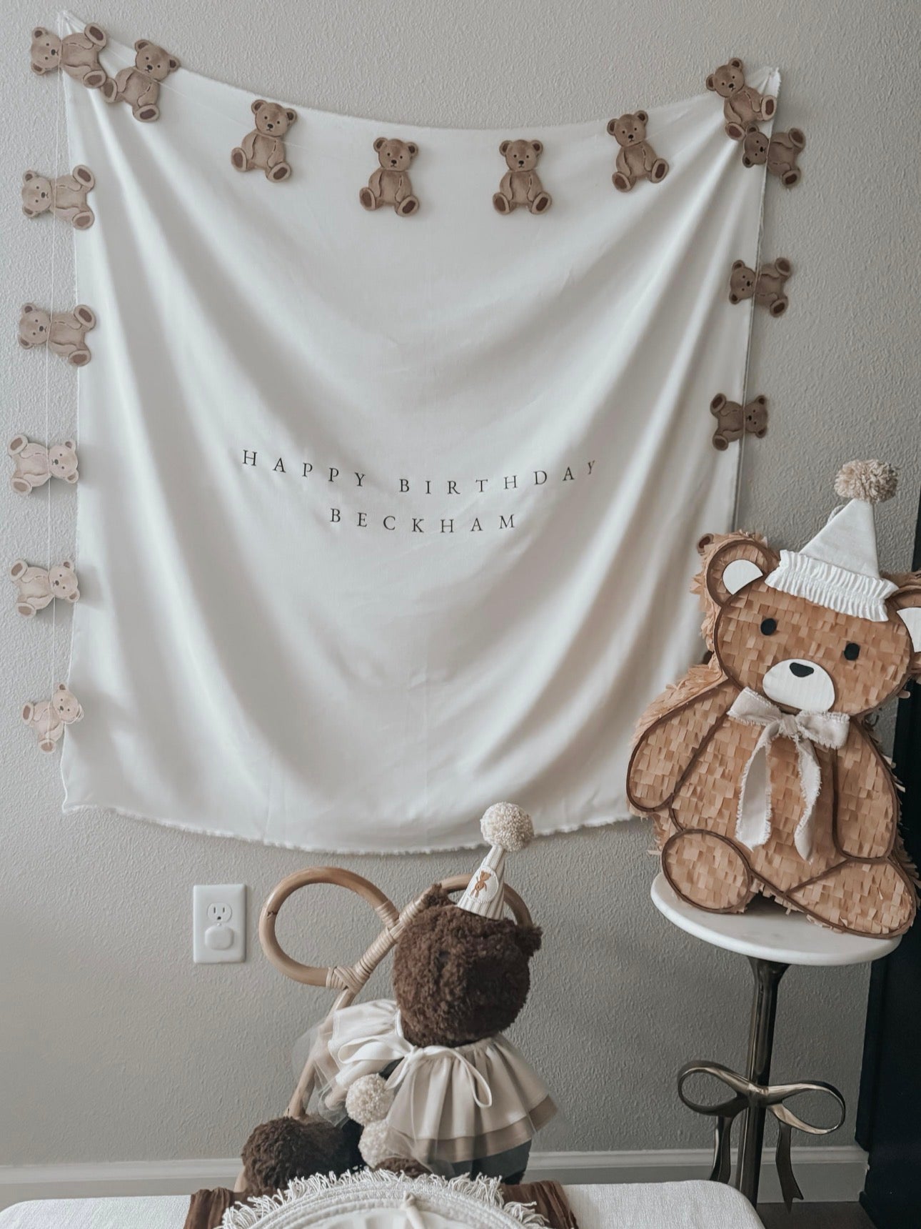 Birthday teddy bear