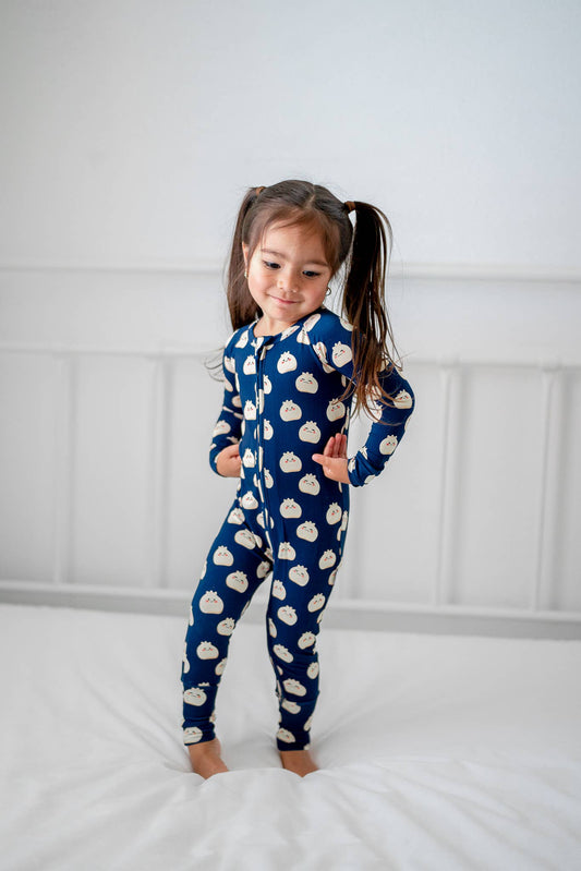Baby Bamboo Pajamas - Sleeper - Footie - Romper - Dumpling