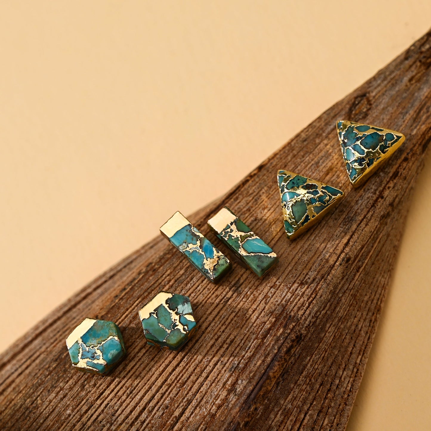 Brayden Turquoise Studs
