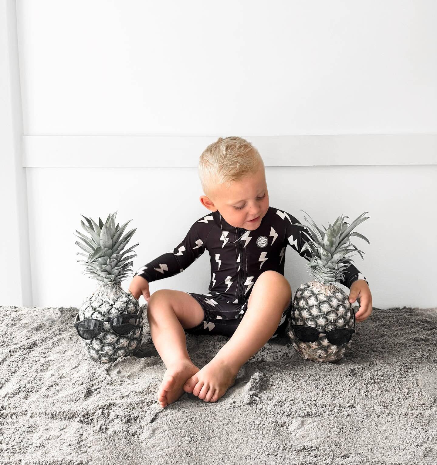 UPF50+ Swim Romper in Jagger