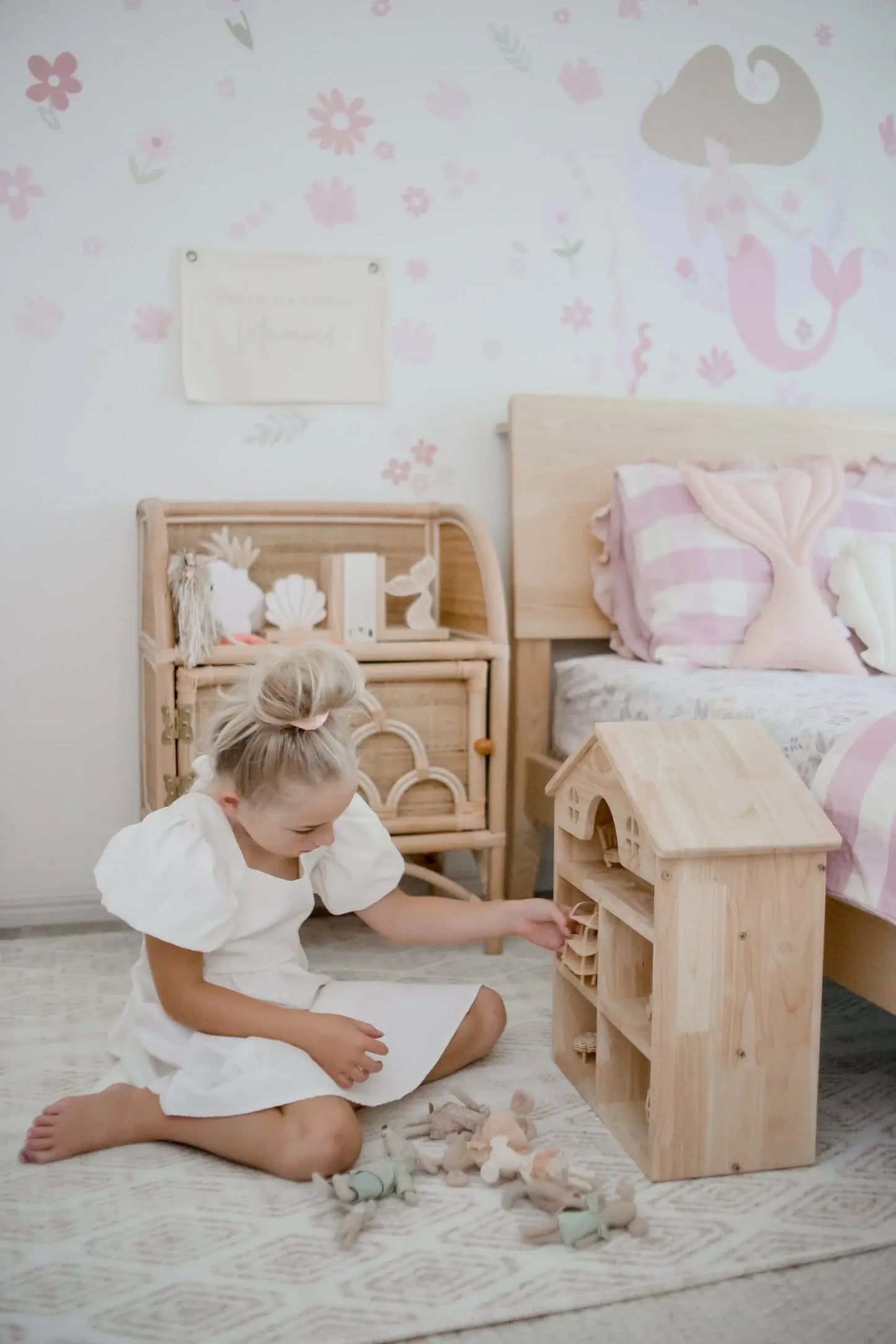 Classic Wooden Dollhouse