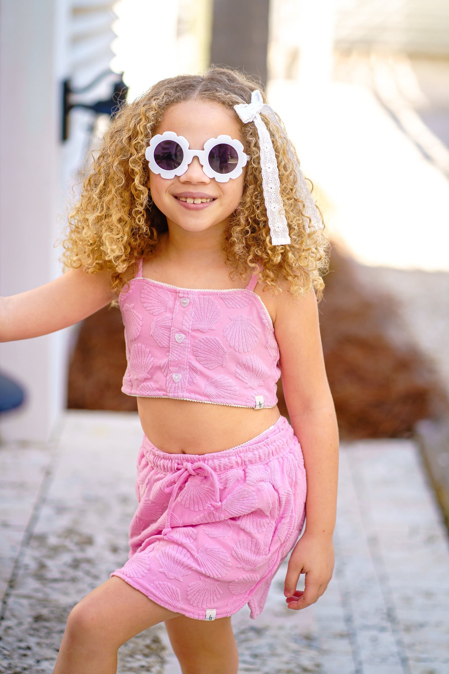 Pink Terry Skirt