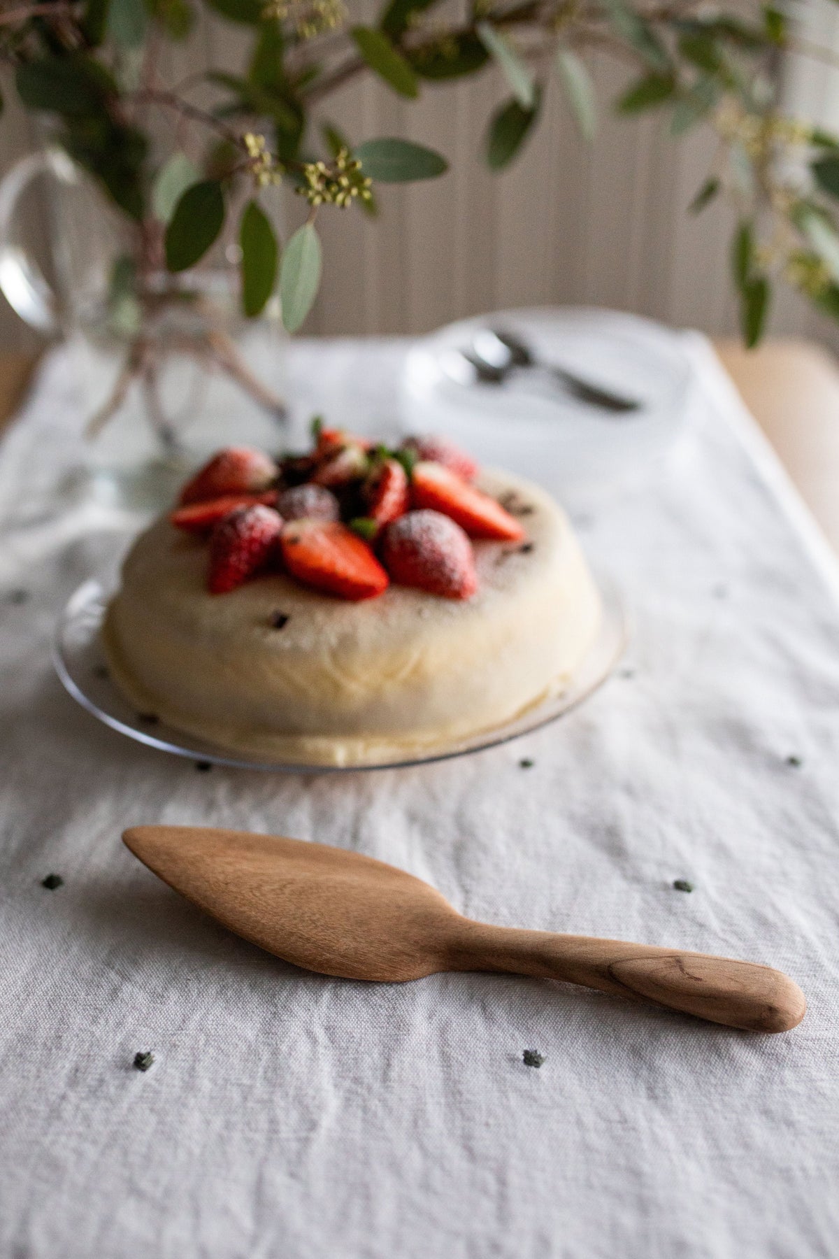 Others Wooden Cake Server