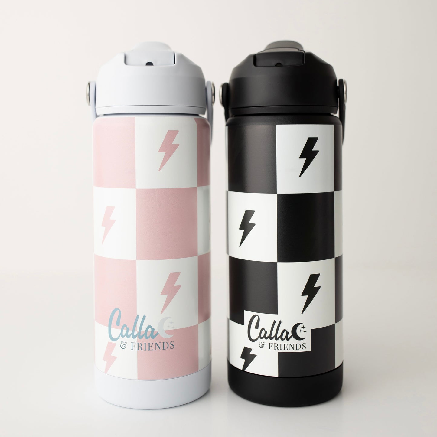 The Kyler Tumbler - Checkered Bolts