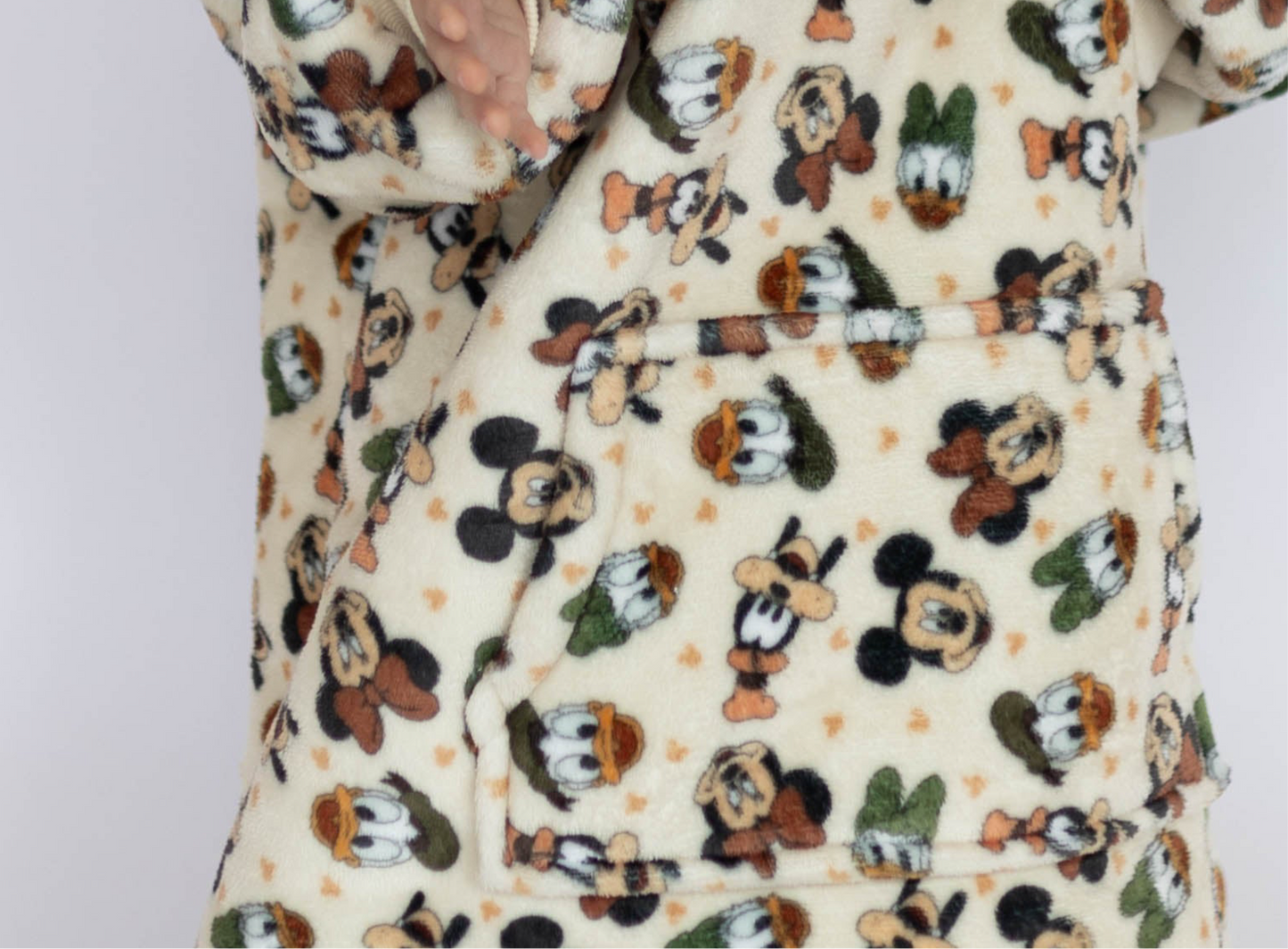 Mickey & Friends Sherpa Lined Hoodie Blanket