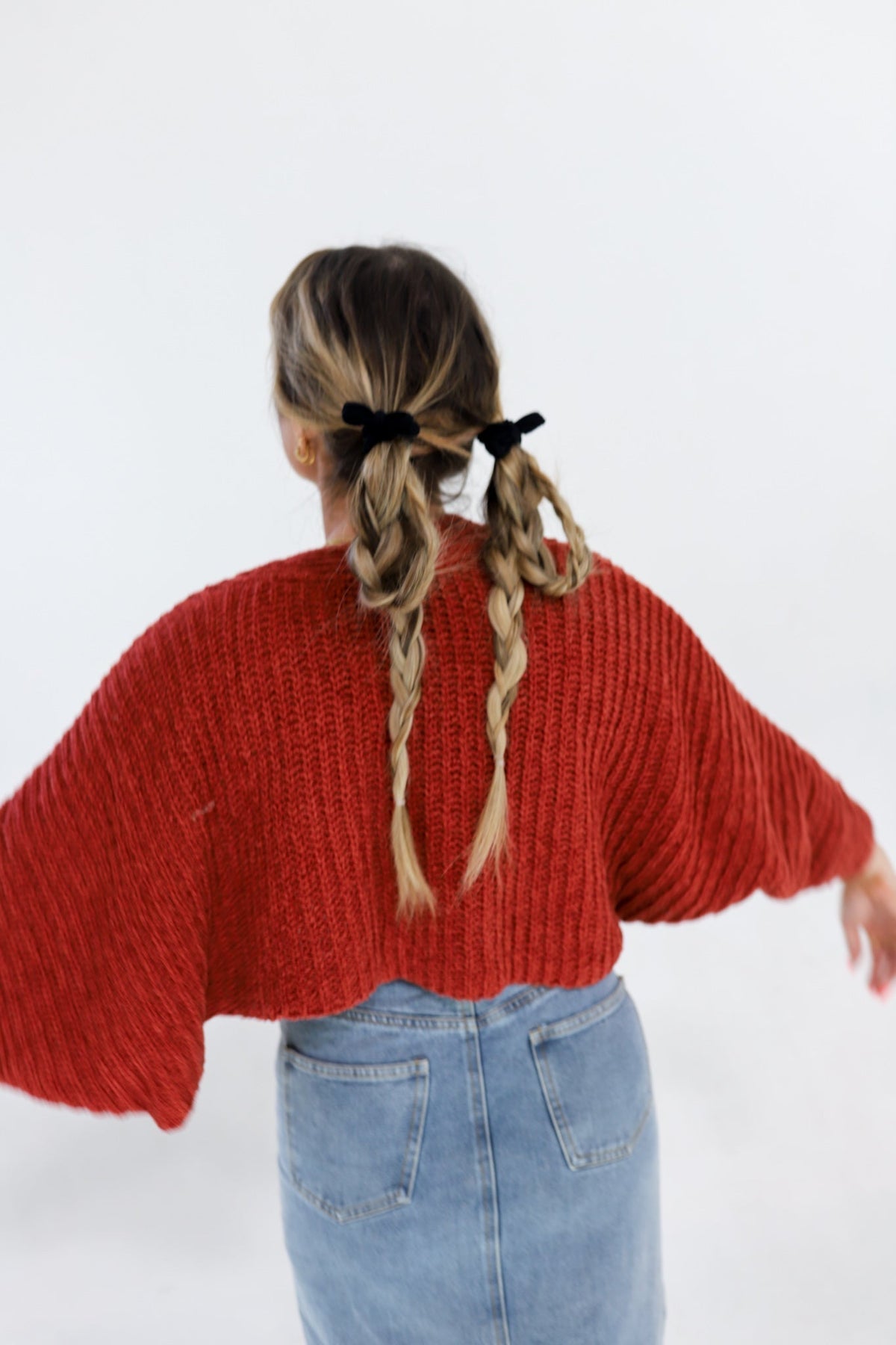 BOW SLICK BACK PONYTAILS (PACK OF 3)