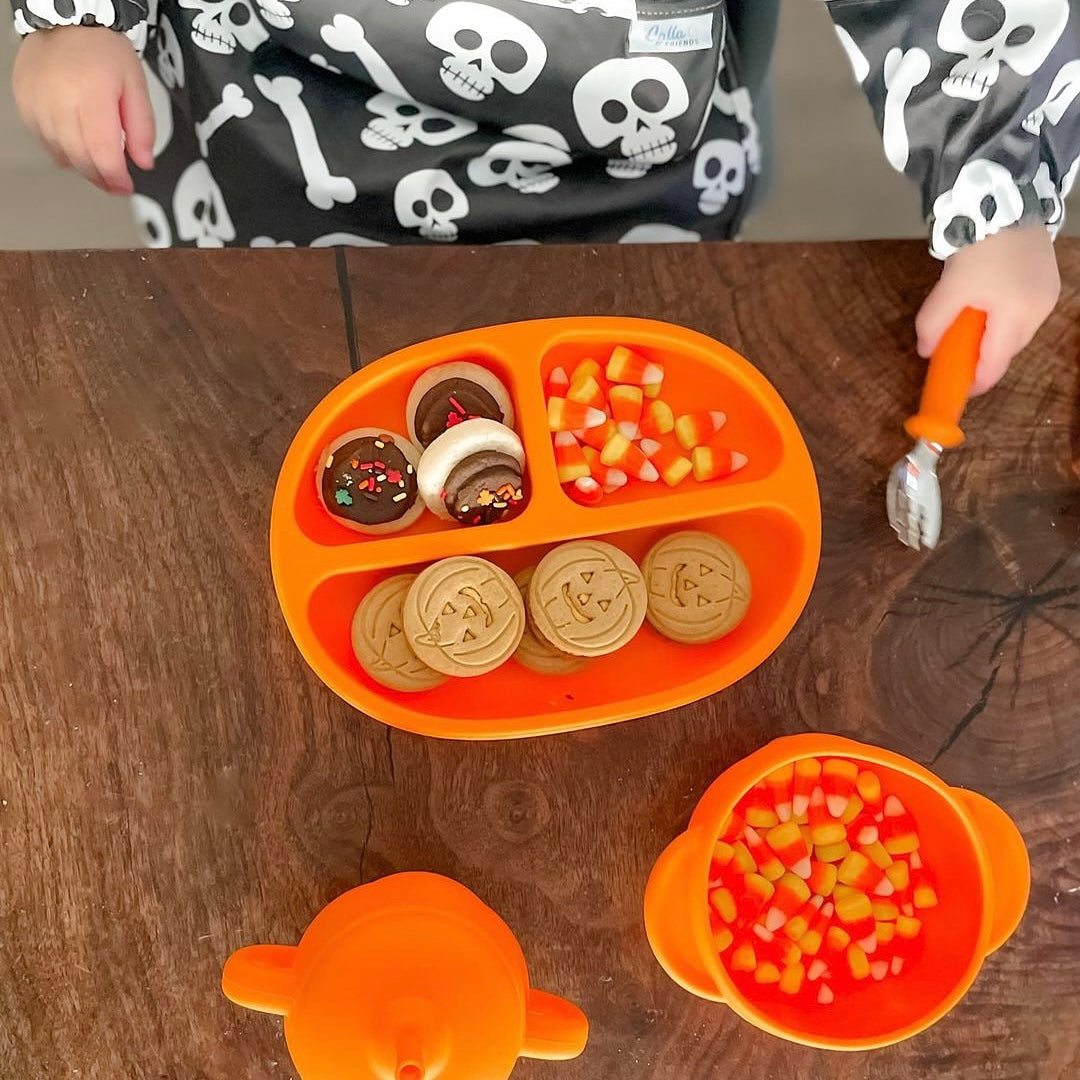 The Pumpkin Patch Suction Bowl