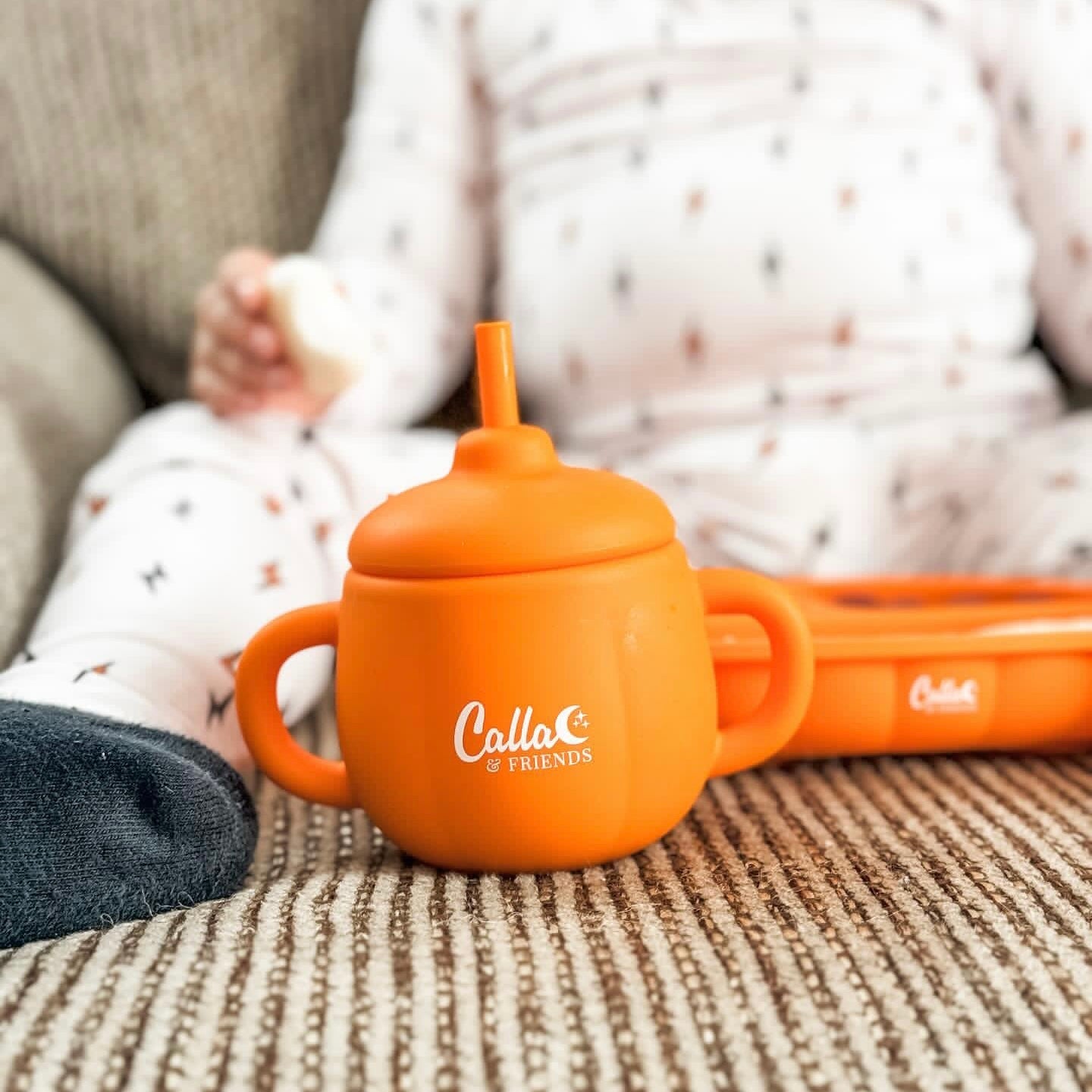 The Pumpkin Patch Straw Cup