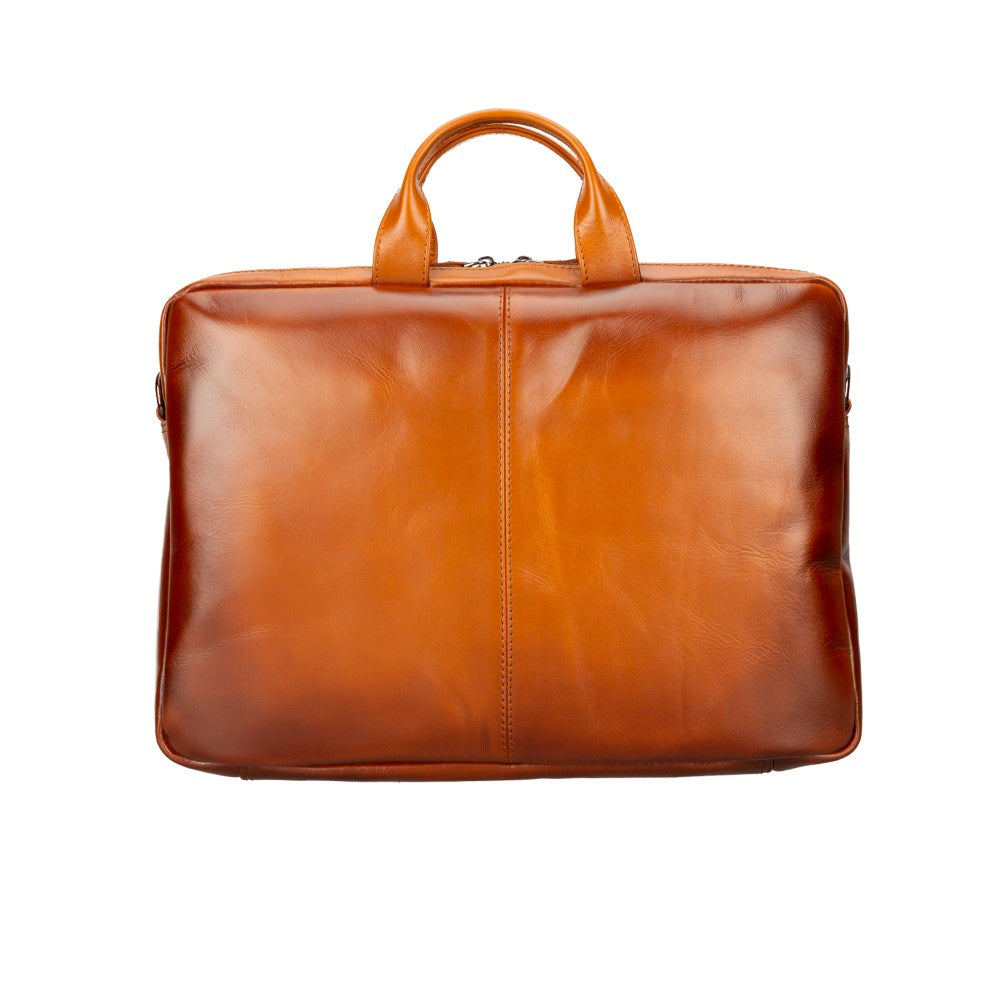 Apollo Leather Business Briefcase / Laptop Case 16"
