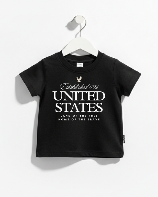 United States - Land of the Free Kids Tee- preorder