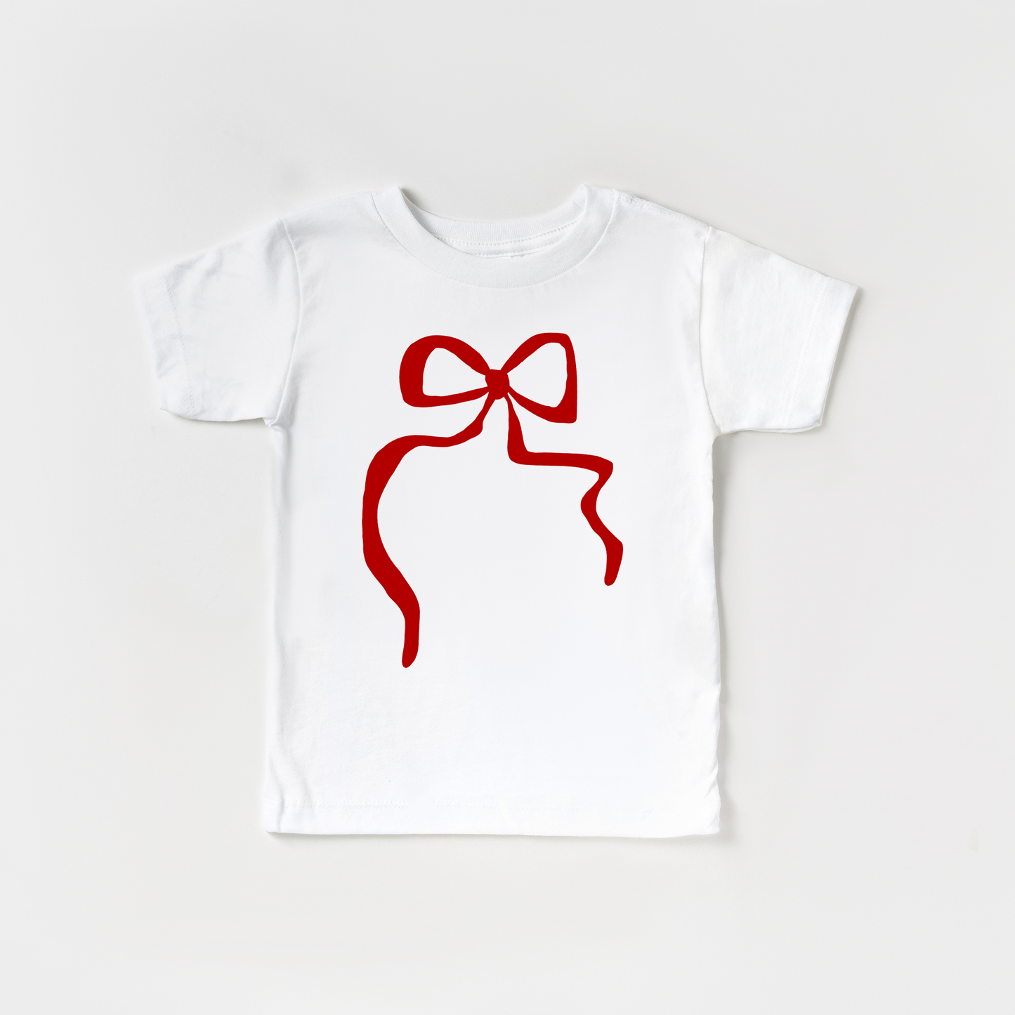 Red Coquette Bow