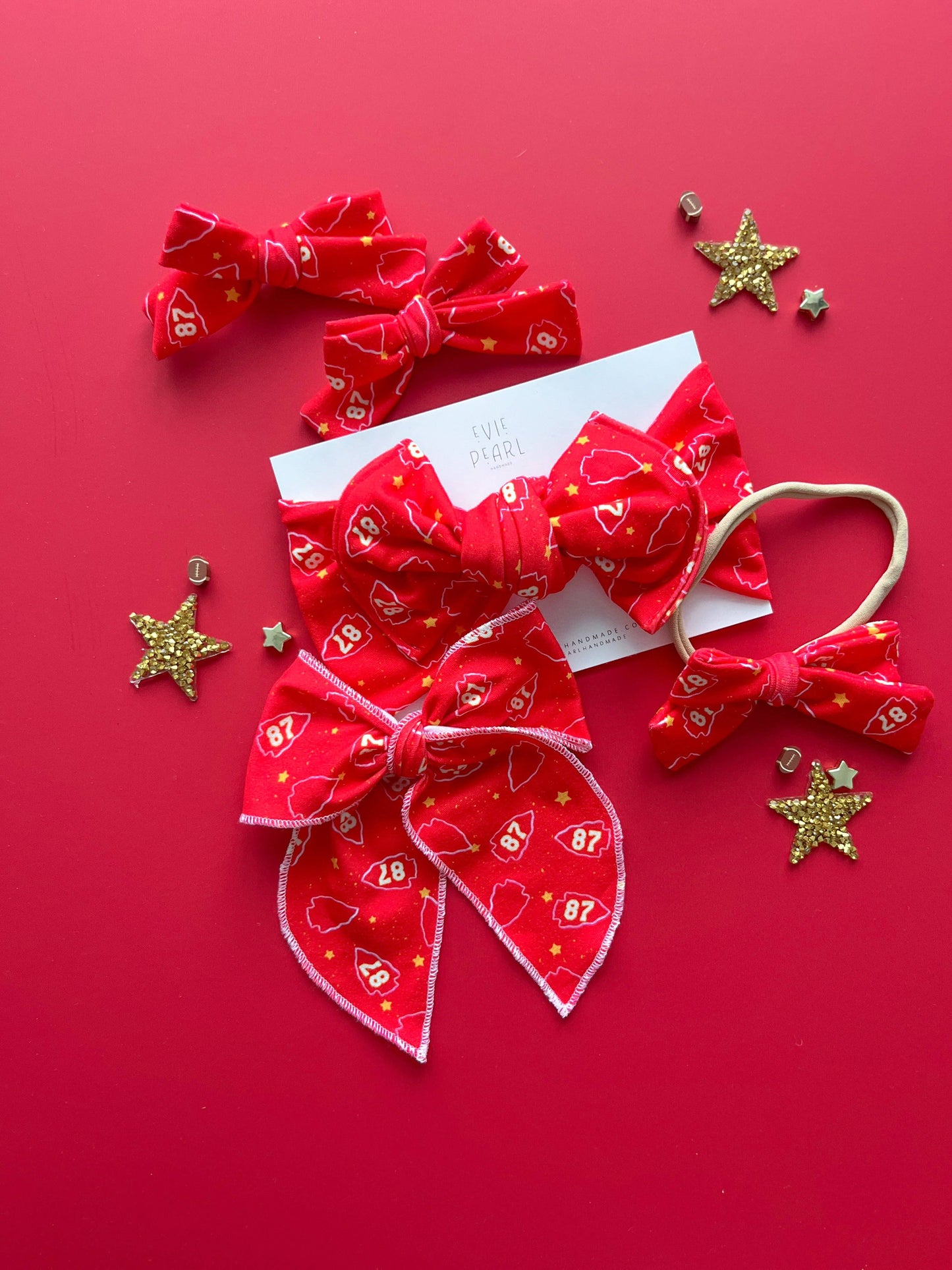 Red 87 Arrowhead Bow