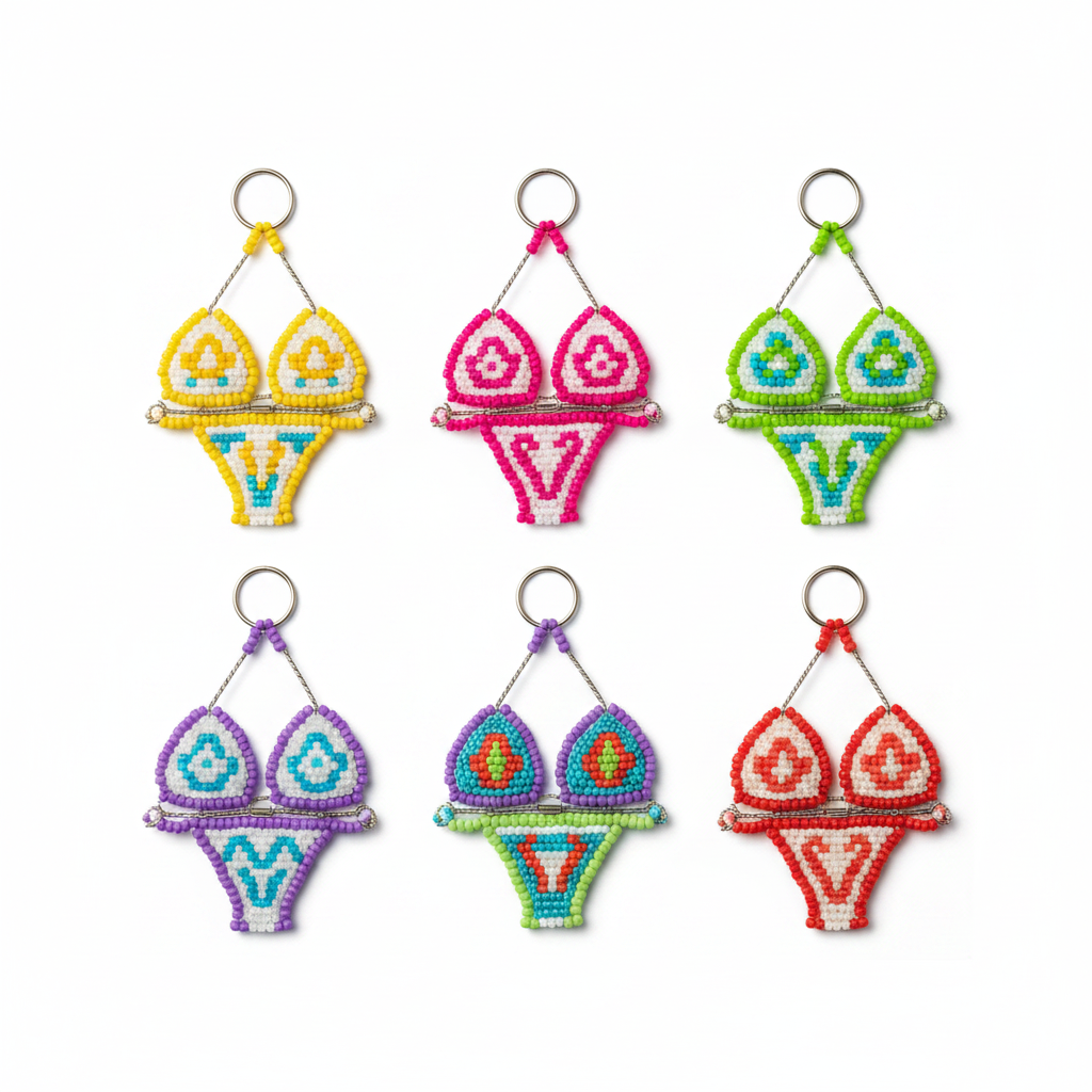 Bikini Keyring (Set of 6)