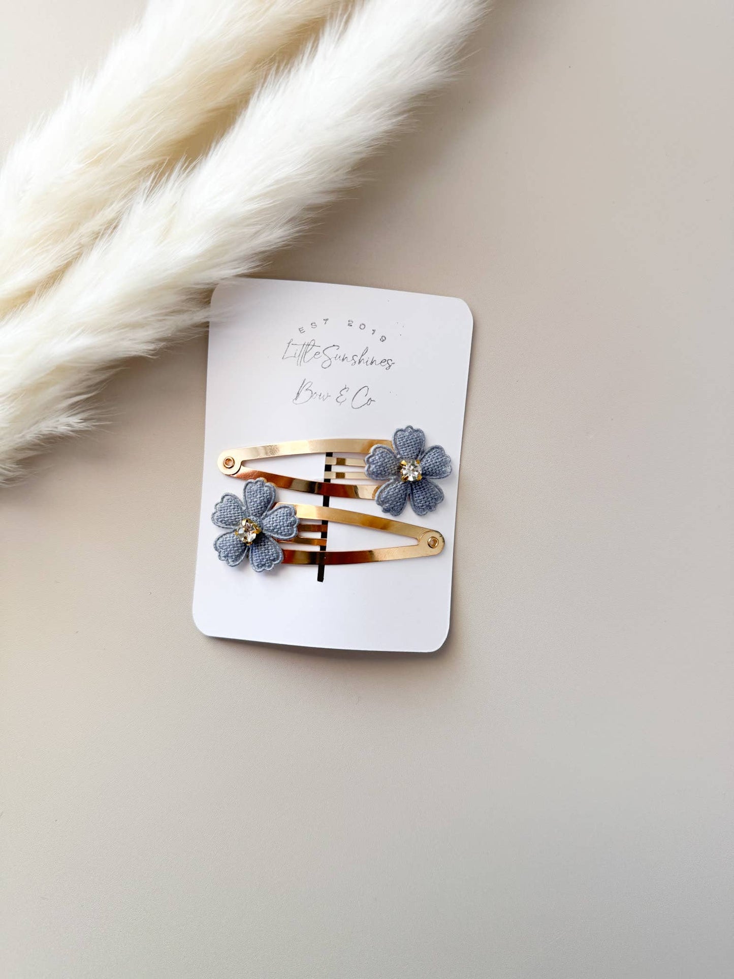 Flower Hair Clips