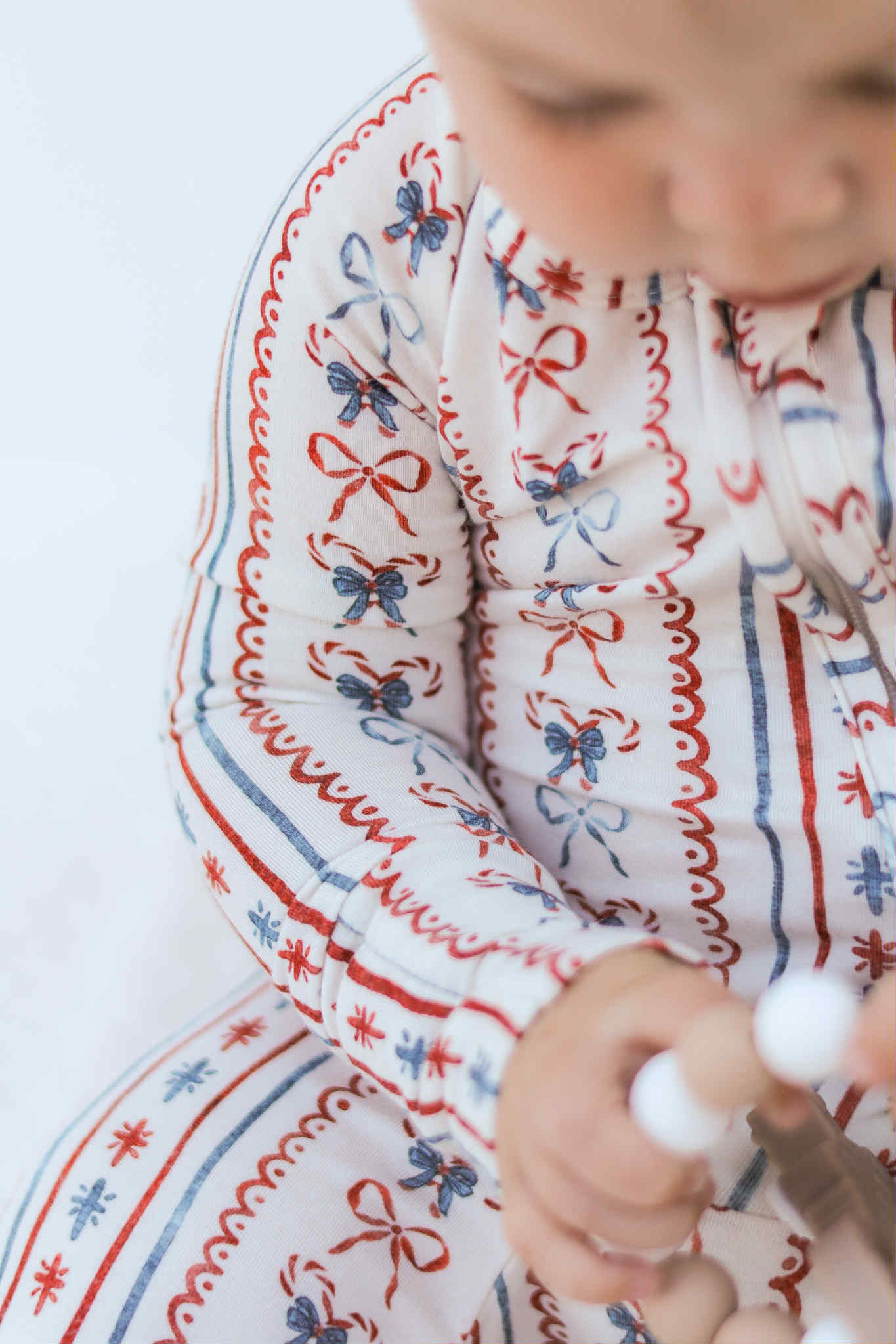 Candy Cane Lane Zippy Romper