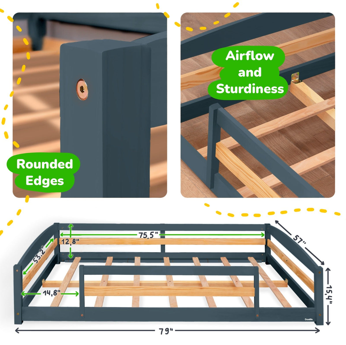 Floor Bed - Full Size
