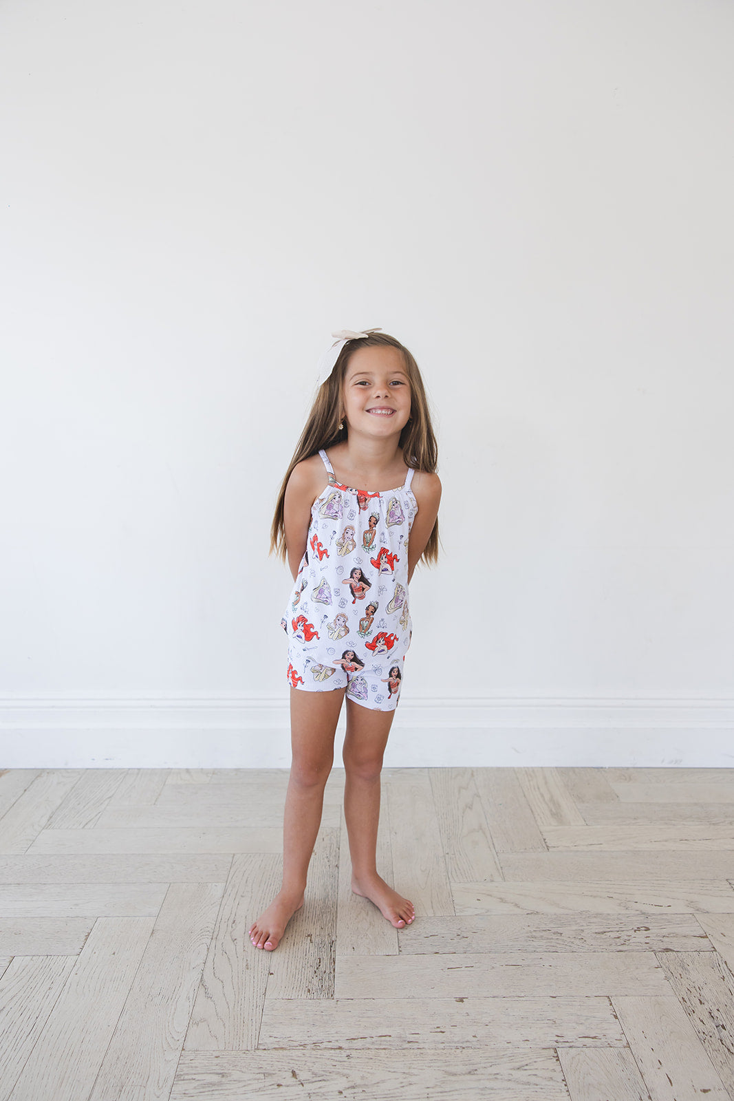 Doodle Princess (ribbed) - Tank Short Set