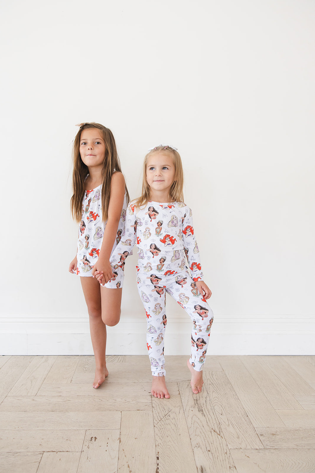 Doodle Princess (ribbed) - Tank Short Set