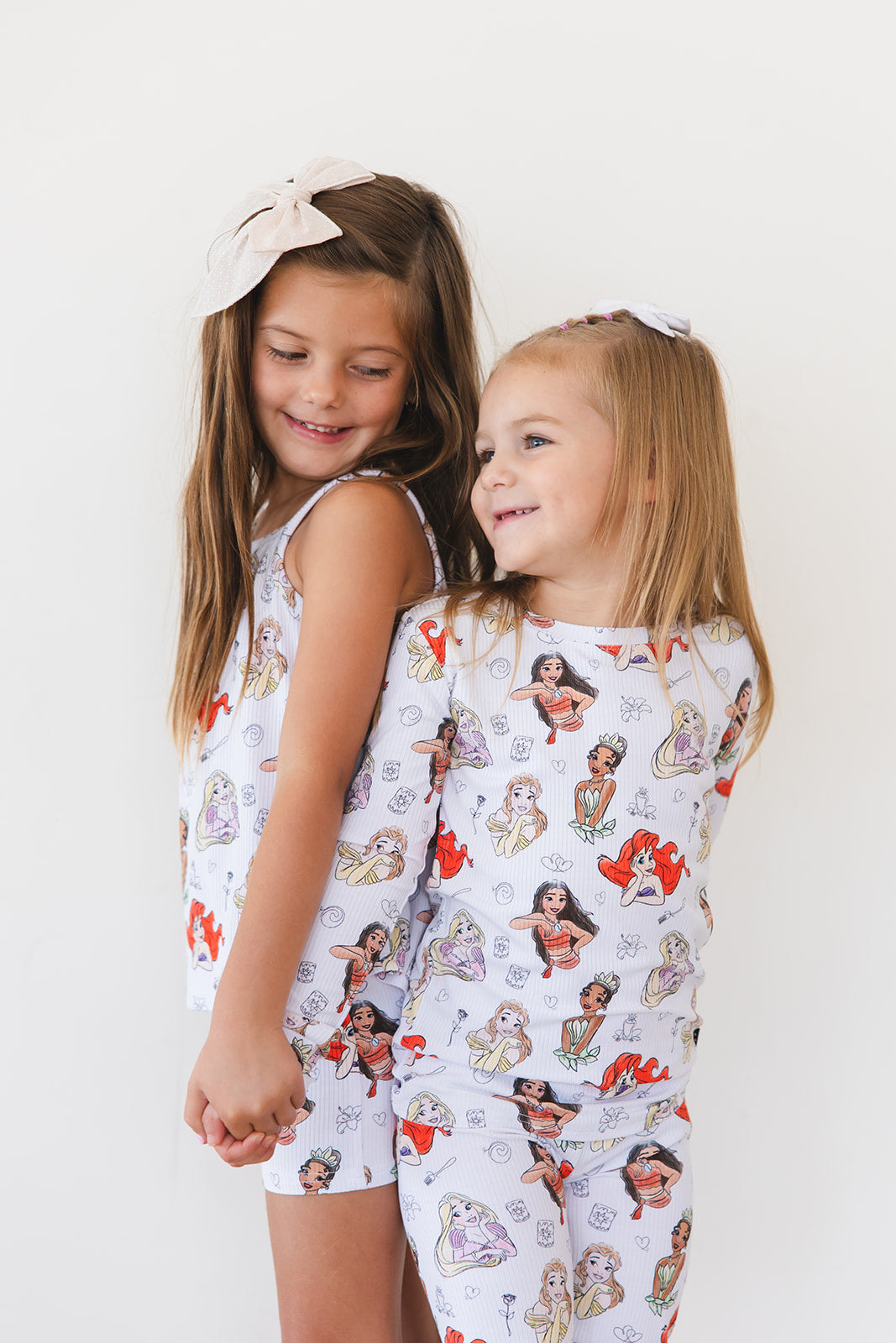 Doodle Princess (ribbed) - Tank Short Set