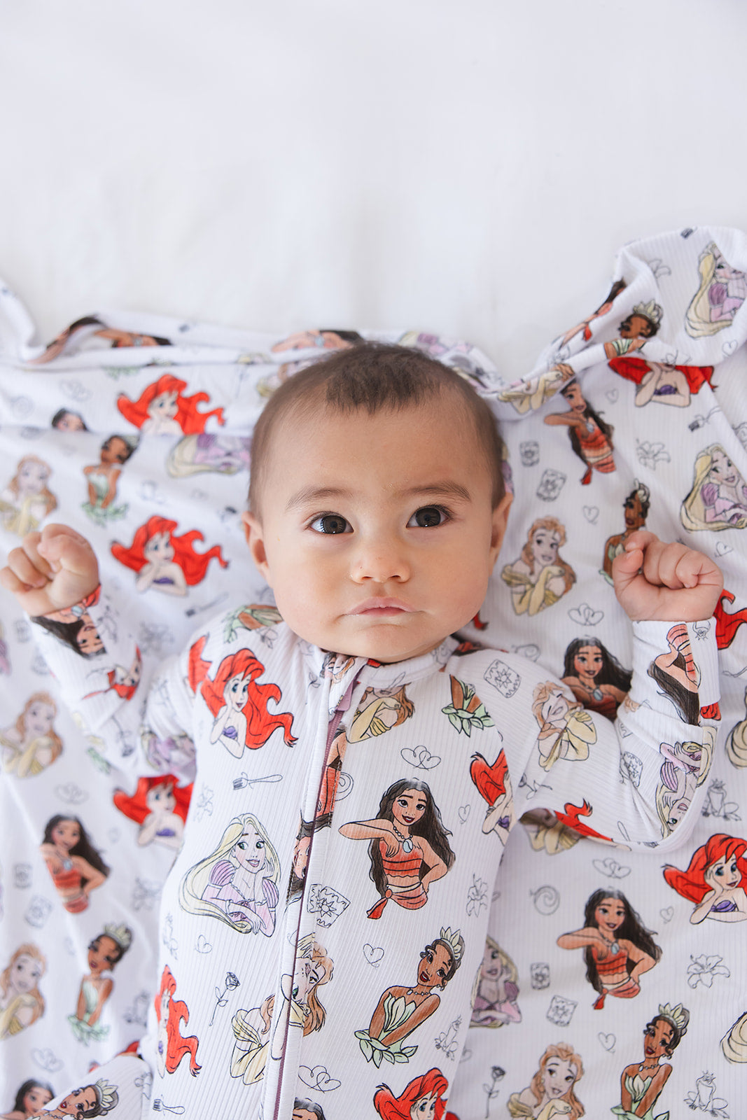 Doodle Princess (ribbed) - Lightweight Blanket