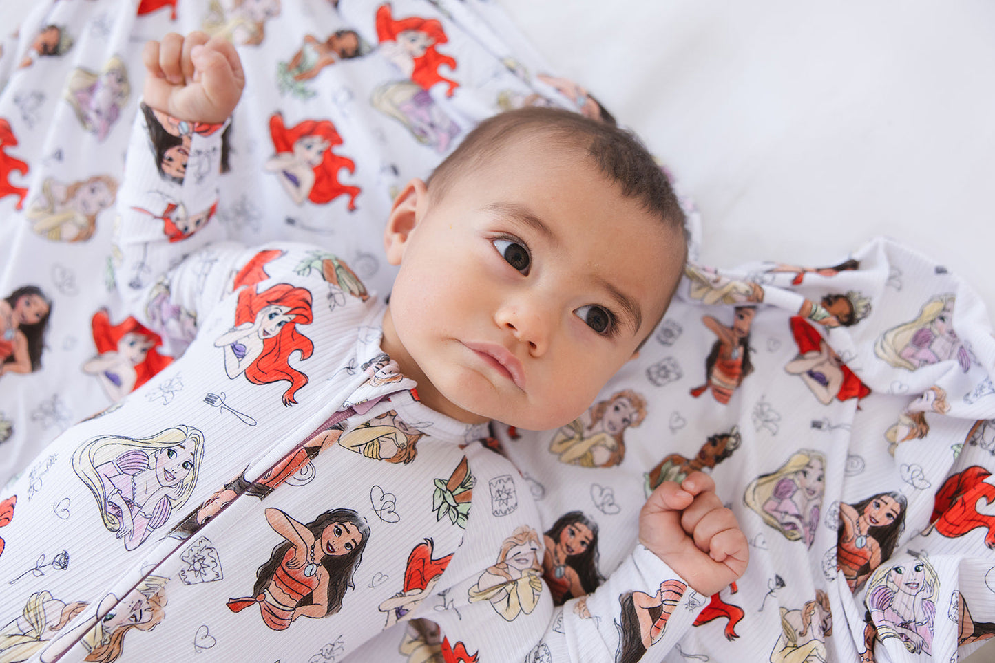 Doodle Princess (ribbed) - Lightweight Blanket