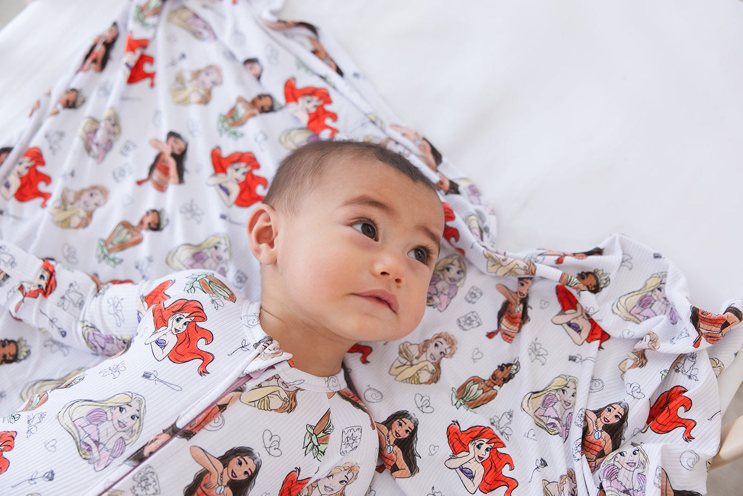 Doodle Princess (ribbed) - Lightweight Blanket