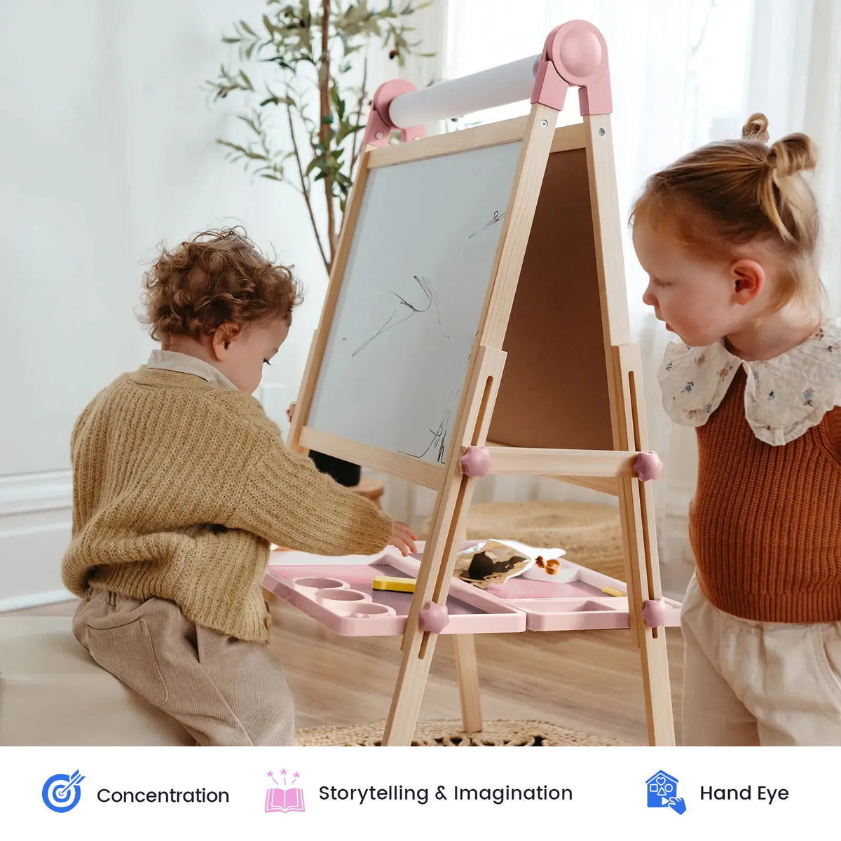 Tiny Land® Magnitales Easel for Kids
