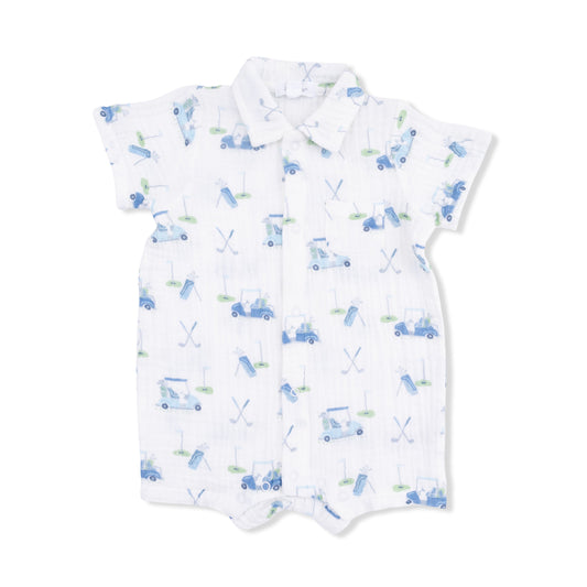Baby Golf Carts Blue - Polo Shortie