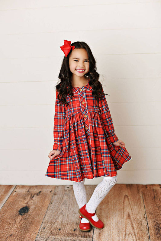 Tartan Plaid Holiday Dress