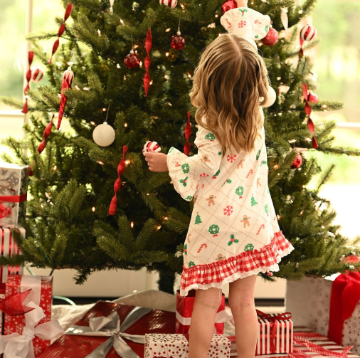 Quilted Gingerbread Gown & Bloomers