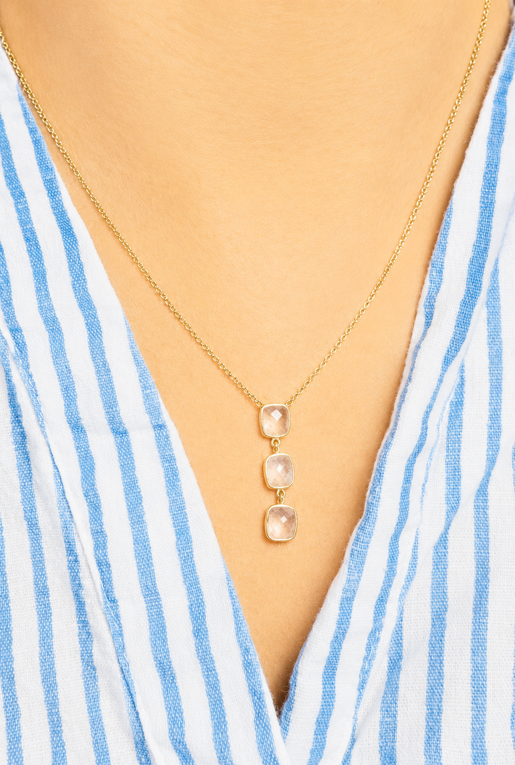 Cascade Drop Necklace