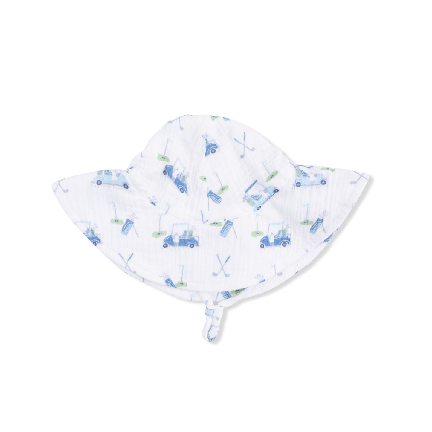 Baby Golf Carts Blue - Wide Brim Sun Hat