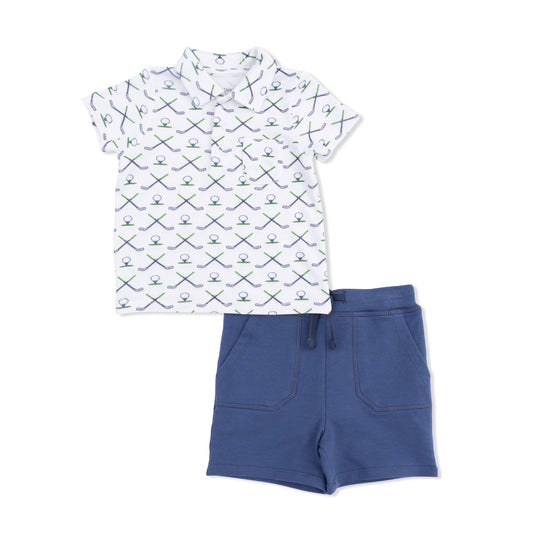 Simple Golf - Polo with Everyday Short
