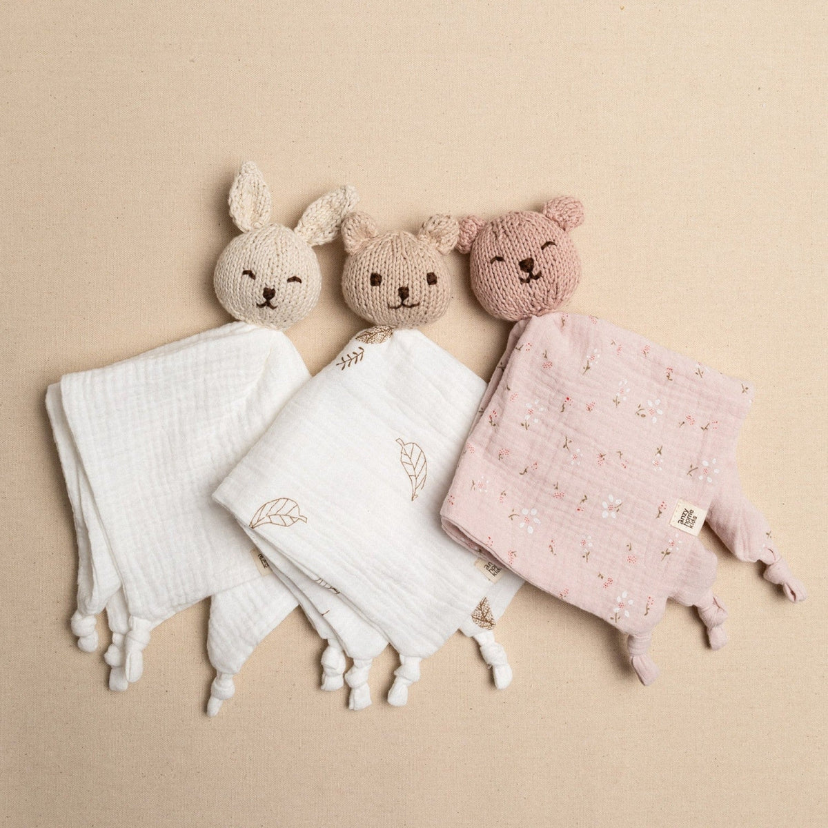 Baby Comforter Hand-Knitted
