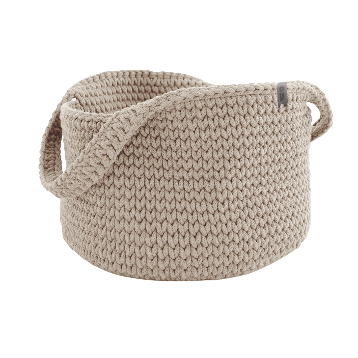Basket Round with Handles