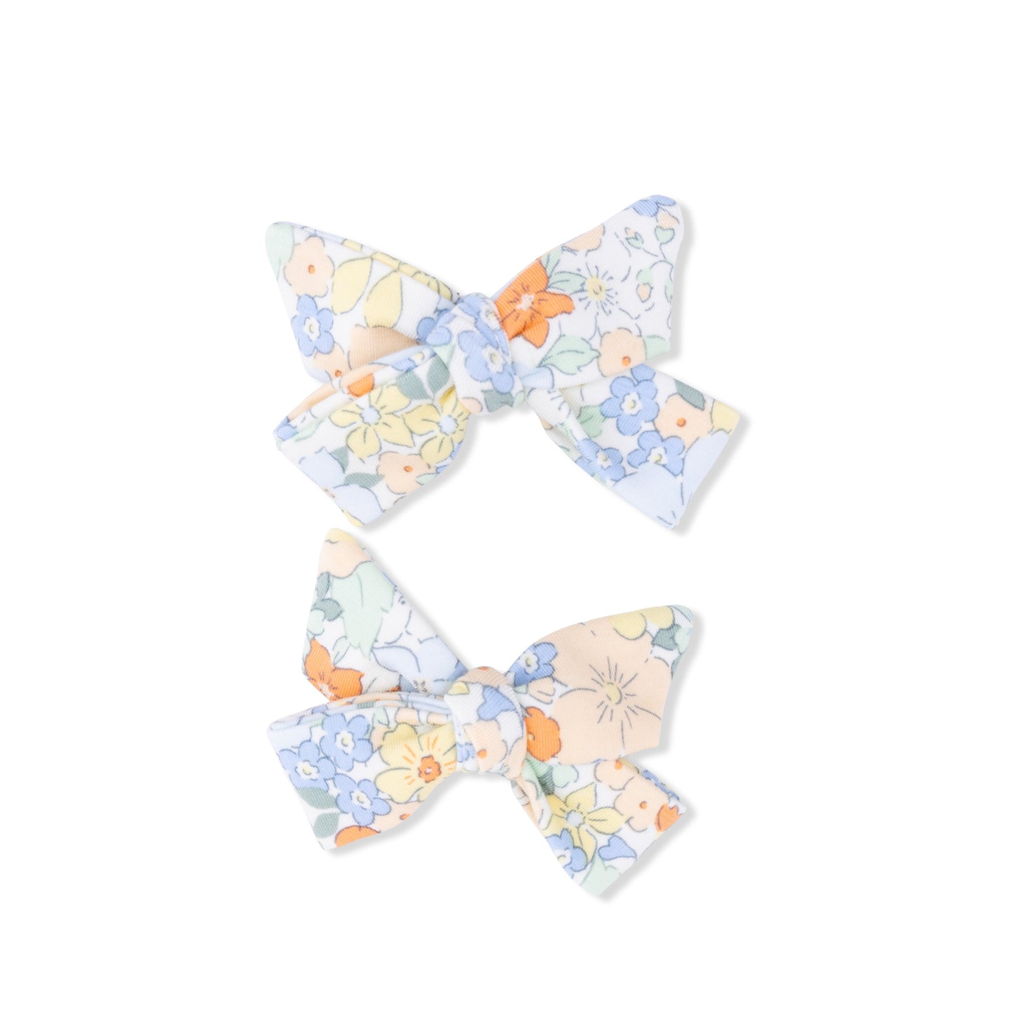 Georgia Floral - Tie Back Romper & 2 Pack Hair Bow Set
